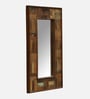Distress Solid Wood Distress Wood Mirror Small Rectangular Wall Mirror