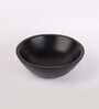 Distressed 280ml Black MDF Serving Bowl
