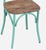 Thornley Metal Cafe Chair in Green Colour (Set of 2)
