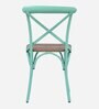 Thornley Metal Cafe Chair in Green Colour (Set of 2)