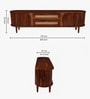 Diva Sheesham Wood TV Console for upto 75 inch TV In