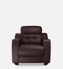 Divine 1 Seater Sofa In Burgundy Colour
