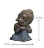 Divine Baby Buddha Statue in Blue Symbol Of Joy, Peace & Positivity (Blue)