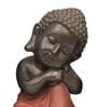 Divine Baby Buddha Statue in Red Symbol Of Joy, Peace & Positivity (Red)