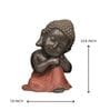 Divine Baby Buddha Statue in Red Symbol Of Joy, Peace & Positivity (Red)
