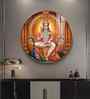 Divine Lord Murugan Acrylic Round Wall Art