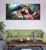 Divine Luster Painting Of Radha Krishna Canvas Wall Painting