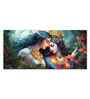 Divine Luster Painting Of Radha Krishna Canvas Wall Painting