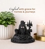 Black Divine Polyresin Lord Shiva idol