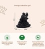 Black Divine Polyresin Lord Shiva idol
