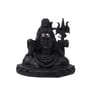Black Divine Polyresin Lord Shiva idol