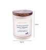 Sandalwood & Neroli White Wax Scented Jar Candle