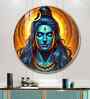 Divine Shiva Acrylic Round Wall Art