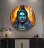 Divine Shiva Acrylic Round Wall Art