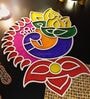Diwali Rangoli Stencil Mat for Door Entrance Decoration