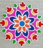Diwali Rangoli Stencil Mat for Door Entrance Decoration