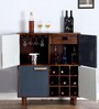 Dixon Solid Wood Bar Cabinet in Provincial Teak Finish