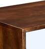 Dixon Solid Wood Bar Cabinet in Provincial Teak Finish