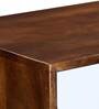 Dixon Solid Wood Bar Cabinet in Provincial Teak Finish