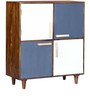 Dixon Solid Wood Bar Cabinet in Provincial Teak Finish