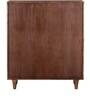 Dixon Solid Wood Bar Cabinet in Provincial Teak Finish