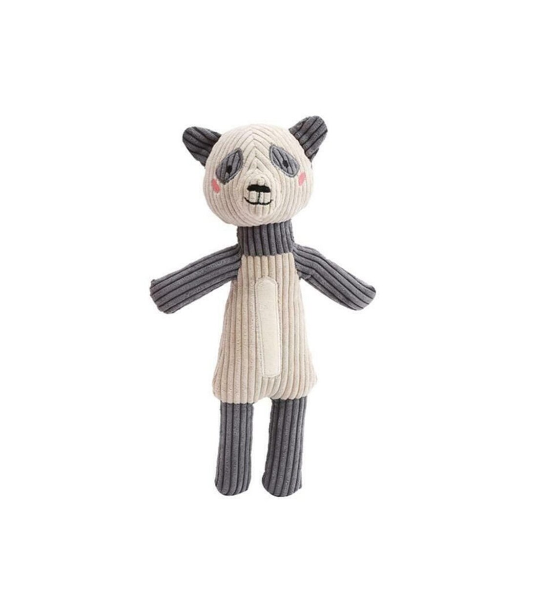 Buy Bear Grey & White Fabric Dog Toy at 27 OFF by Emily Pets Pepperfry