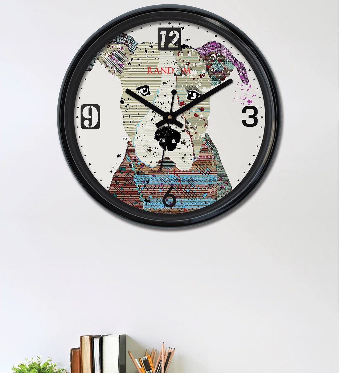 Buy Dog Wall Clock In Multicolour By Random Online Kids Wall Clocks Kids Furniture Kids Furniture Pepperfry Product