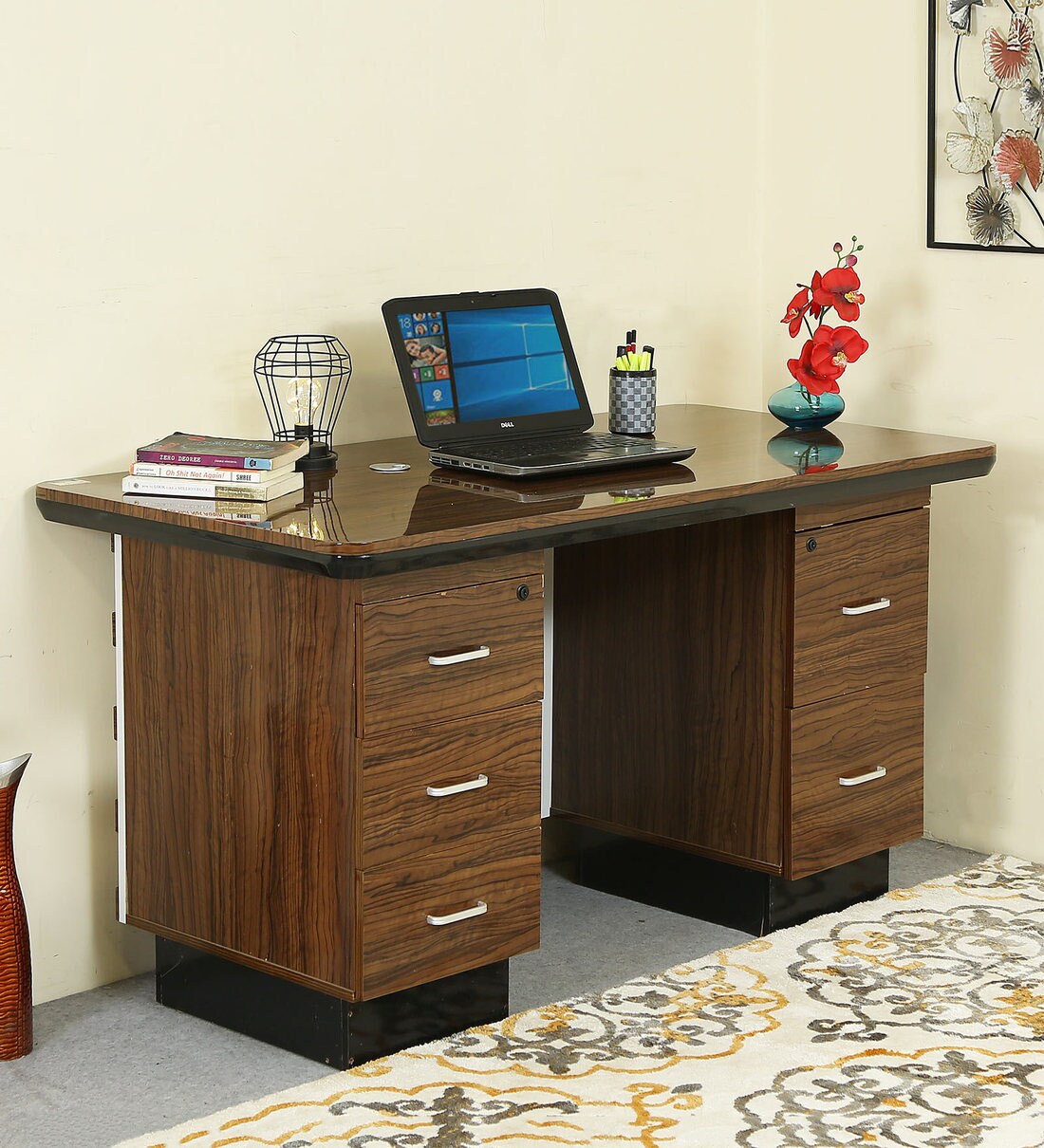 5 drawer office desk