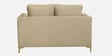 Dona Velvet 2 Seater Sofa in Bone White Colour