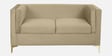 Dona Velvet 2 Seater Sofa in Bone White Colour