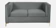 Dona Velvet 2 Seater Sofa in Carbon Grey Colour