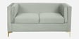 Dona Velvet 2 Seater Sofa in Cool Grey Colour