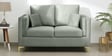 Dona Velvet 2 Seater Sofa in Cool Grey Colour