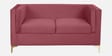 Dona Velvet 2 Seater Sofa In Dusky Rose Colour