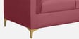 Dona Velvet 2 Seater Sofa In Dusky Rose Colour
