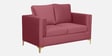 Dona Velvet 2 Seater Sofa In Dusky Rose Colour
