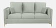 Dona Velvet 3 Seater Sofa in Cool Grey Colour