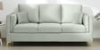 Dona Velvet 3 Seater Sofa in Cool Grey Colour