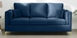 Dona Velvet 3 Seater Sofa in Midnight Blue Colour