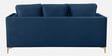 Dona Velvet 3 Seater Sofa in Midnight Blue Colour