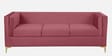 Dona Velvet 3 Seater Sofa in Dusky Rose Colour