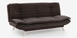 Double Solid Wood & Metal Convertible Sofa Cum Bed in Ash Grey Colour