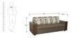 Durban 3 Seater Sofa in Brown colour