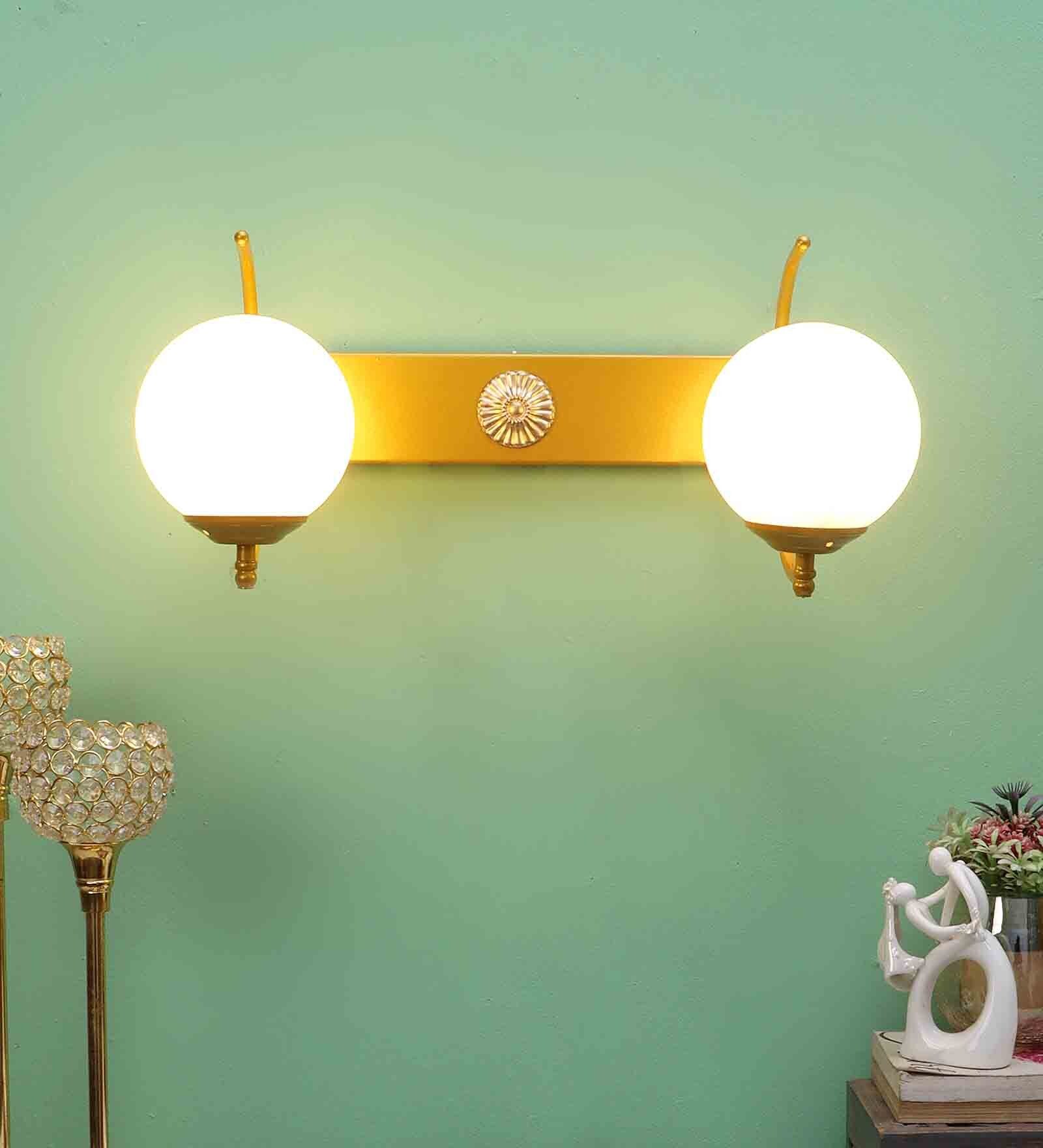 Double Metal Novelty Wall Light (Gold) Double Metal Novelty Wall Light (Gold)