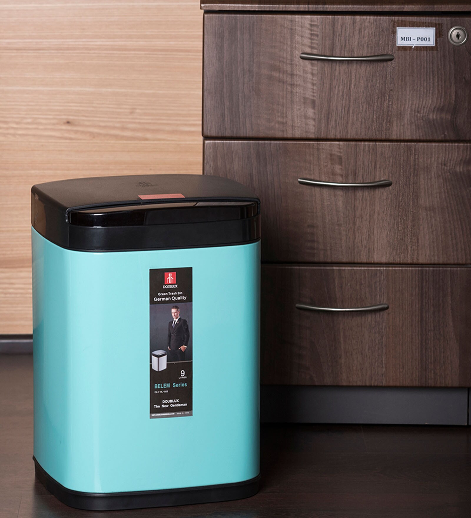 9 Litres Stainless Steel Touchless Motion Sensor Dustbin