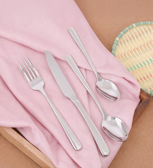 Dora 18/8 Stainless Steel Premium 20-Piece Cutlery Set |