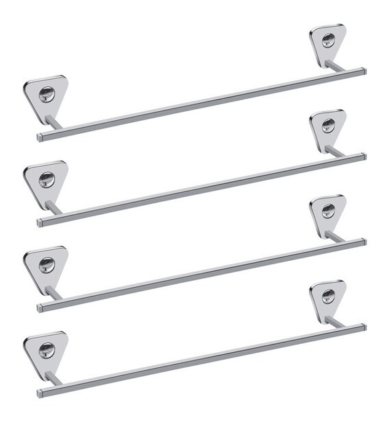 Buy Stainless Steel Towel Rod Set Of 4 Length 25 Inches By Doyours Online Towel Holders Bathroom Fixtures Discontinued Pepperfry Product