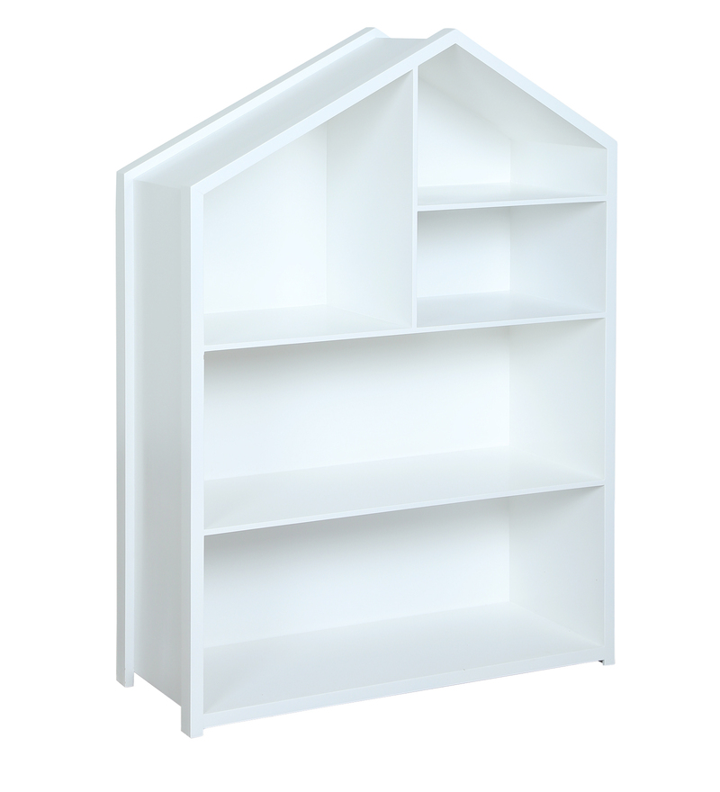 Buy Doll House Birch Wood Book Shelf in White by Lycka Online Kids