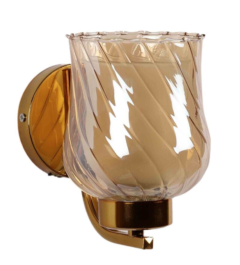 Buy Dorada Gold Metal Wall Light By Eliante By Jainsons Lights Online