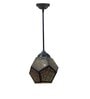 Do Decahedron E27 Holder Metal Black & Golden Etched Pendant Light
